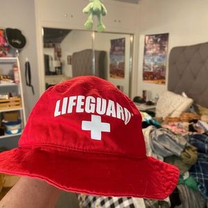 Lifeguard bucket hat